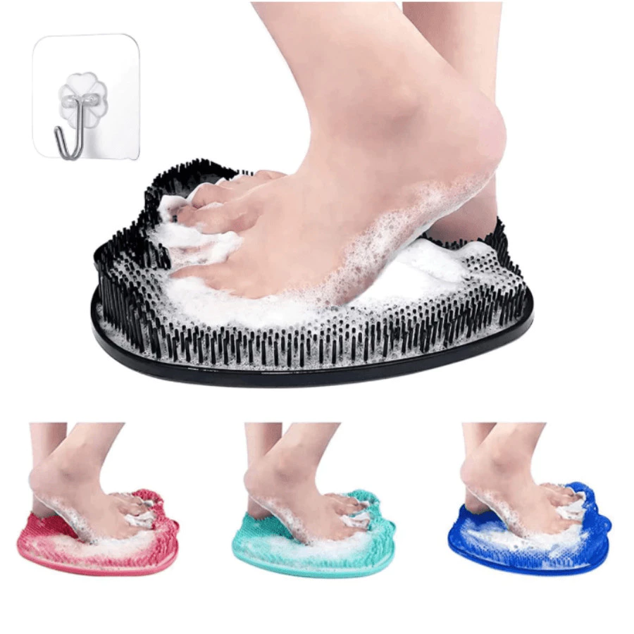 Chuveiro Para Os Pés Escova Massageadora As Costas Limpeza Do Banheiro Banheira Antiderrapante