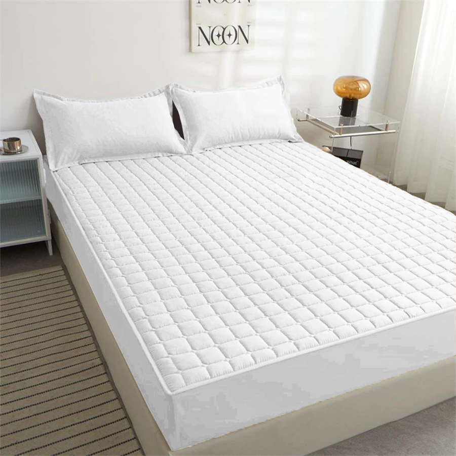 Protetor Impermeável Capa Colchão Matelada Cama Quarto Berço, Solteiro, Casal, Queen, King com Elástico